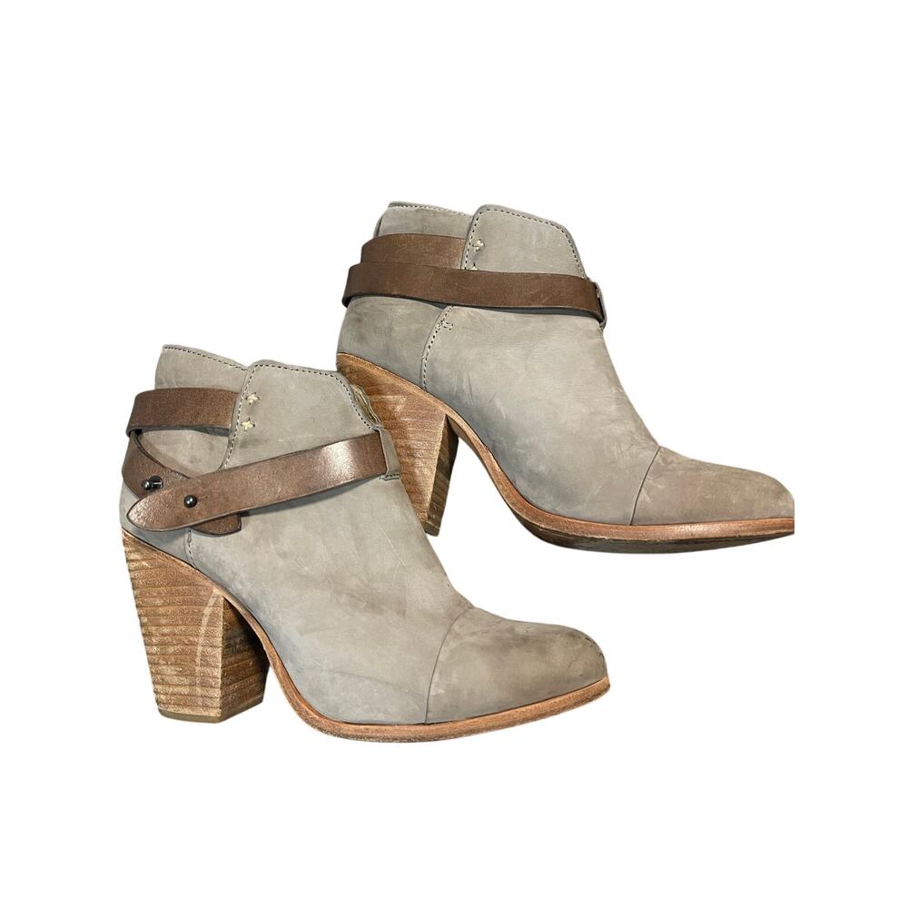 Rag & Bone Harrow Heeled Ankle Booties Size 39